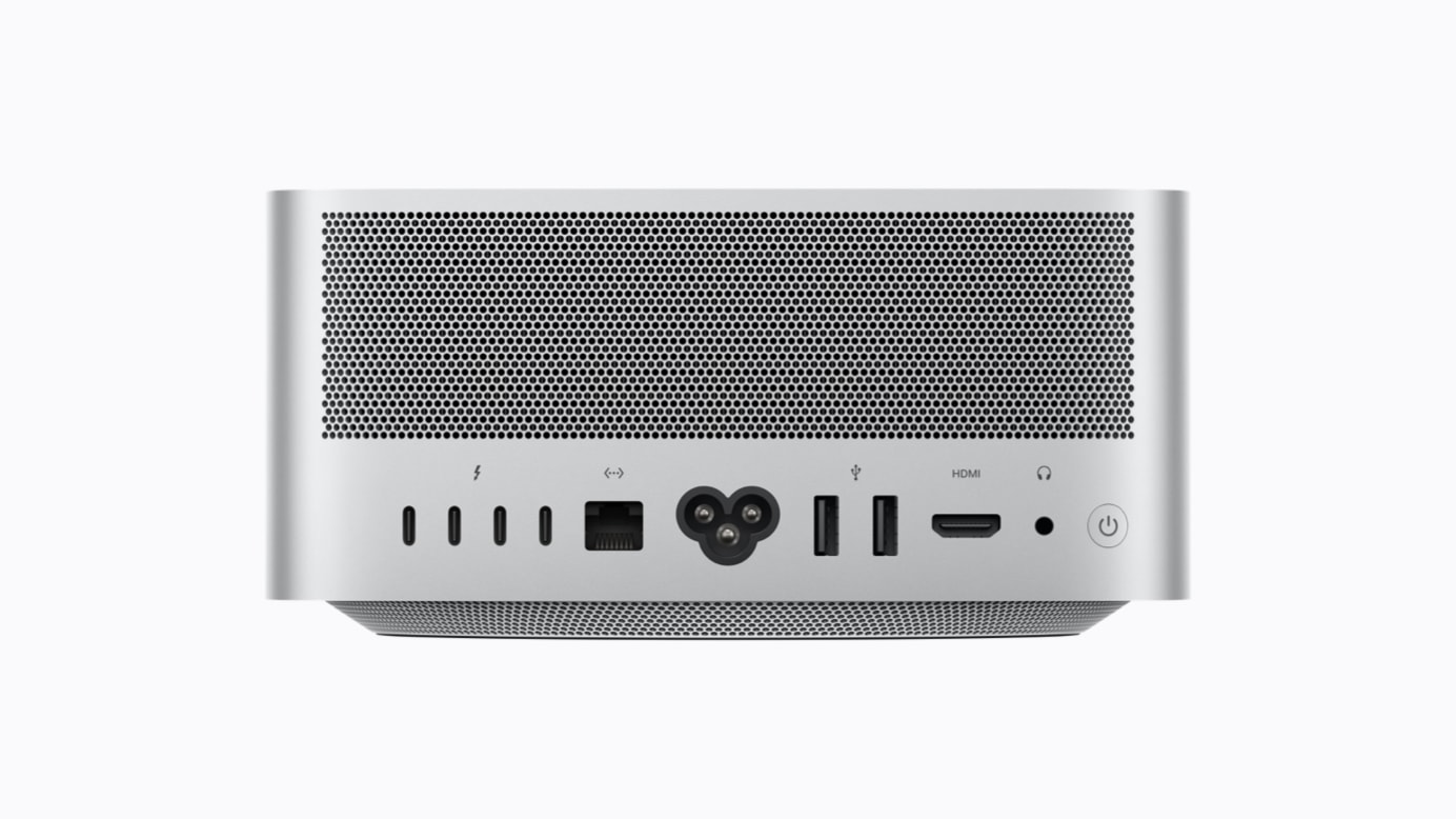 Mac Studio, back